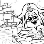 Jolly Rogena sails the seas!